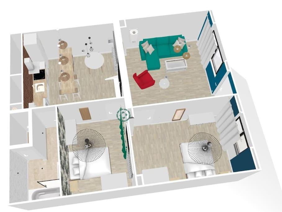 Cosy Eden 2Ch - Foire Expo & Stationnement Gratuit Apartment Pau Exterior photo